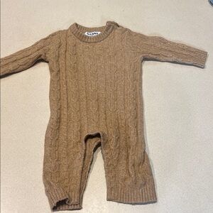 Old Navy Cable Knit Tan One Piece